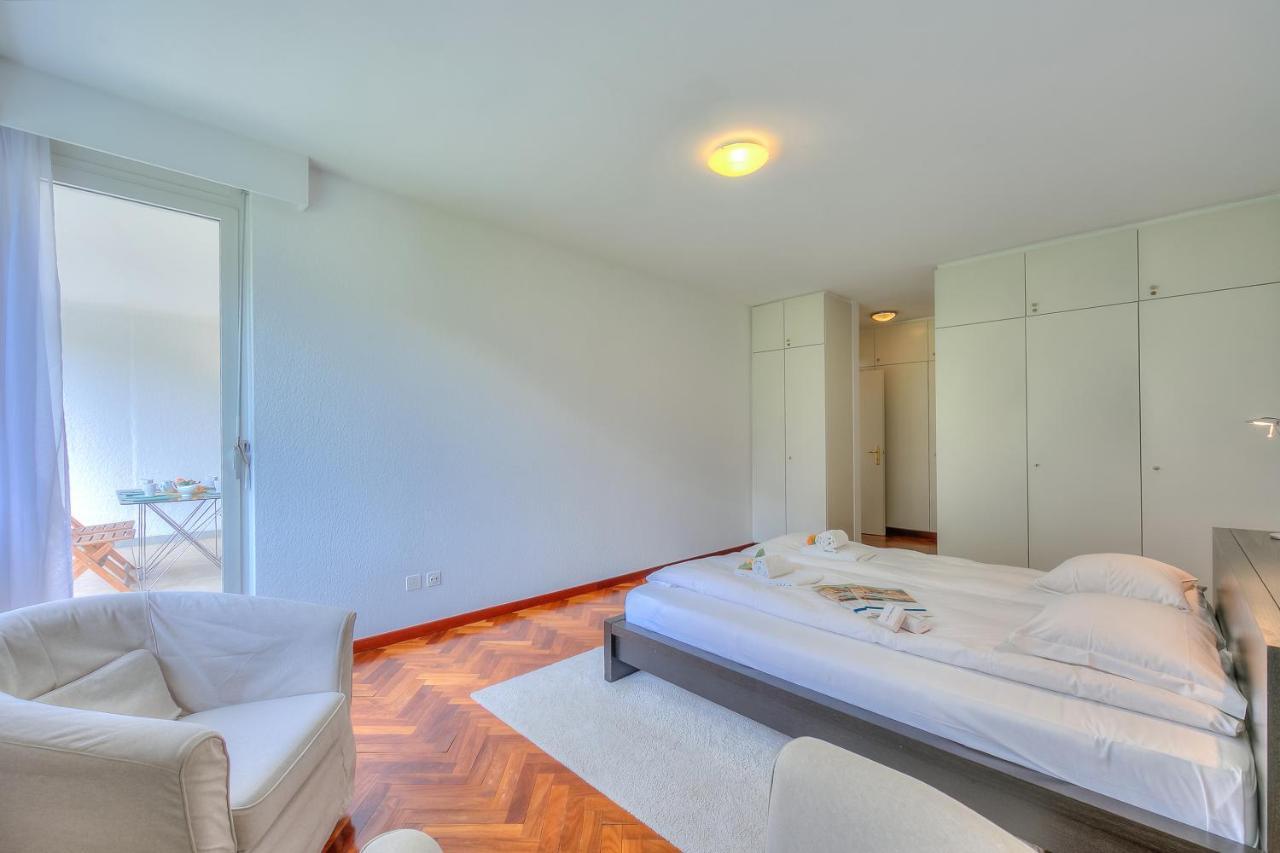 Apartamento Residenza Parco Carona Lugano Exterior foto